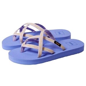 Teva Kids Olowahu Sandals Palms Lilac 1019539C-PSLC Pre-School Toddler NEW